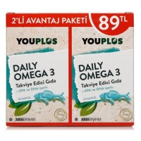 Youplus Daily Omega 3 2'li Avantaj Paketi